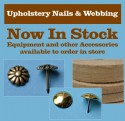 Upholstery Pins & Webbing NOW IN STOCK